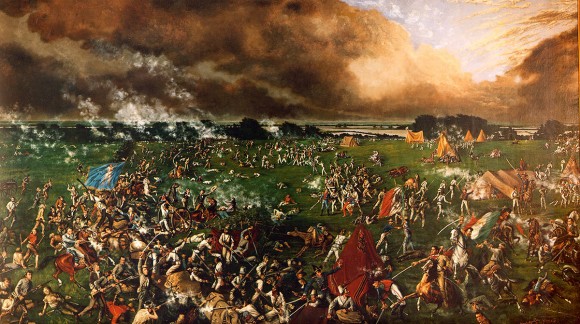 The Battle of San Jacinto - Henry Arthur McArdle (1895)